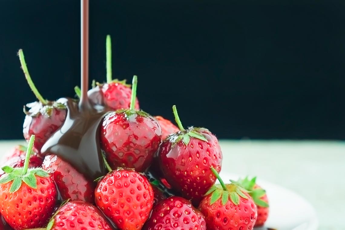 Ventajas de nuestras fresas con chocolate